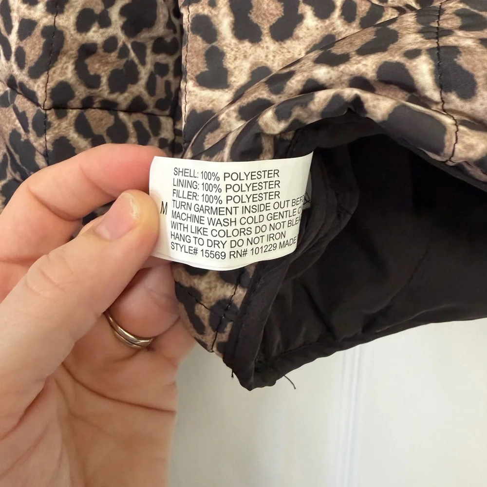 NWT Bohme Armani Leopard Jacket | Size Medium - Picture 4 of 6